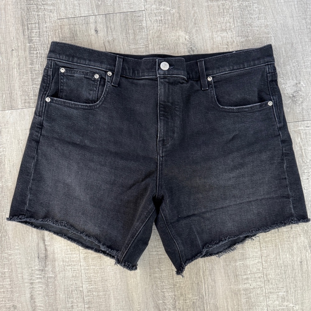 AYR Slightly Distressed Jean Shorts